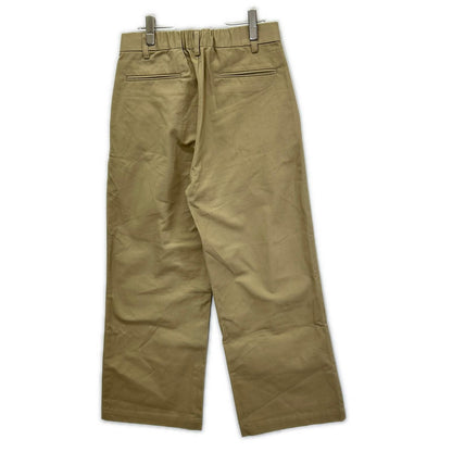 RETOUCH リタッチ RT-CH01 ベージュ 2Tuck Wide Slacks/ワイドスラックスパンツ ボトムス