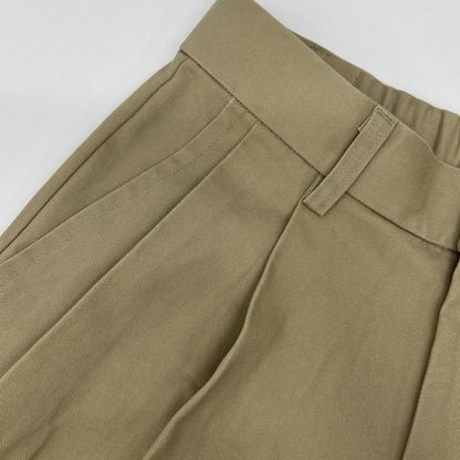 RETOUCH リタッチ RT-CH01 ベージュ 2Tuck Wide Slacks/ワイドスラックスパンツ ボトムス