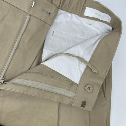 RETOUCH リタッチ RT-CH01 ベージュ 2Tuck Wide Slacks/ワイドスラックスパンツ ボトムス