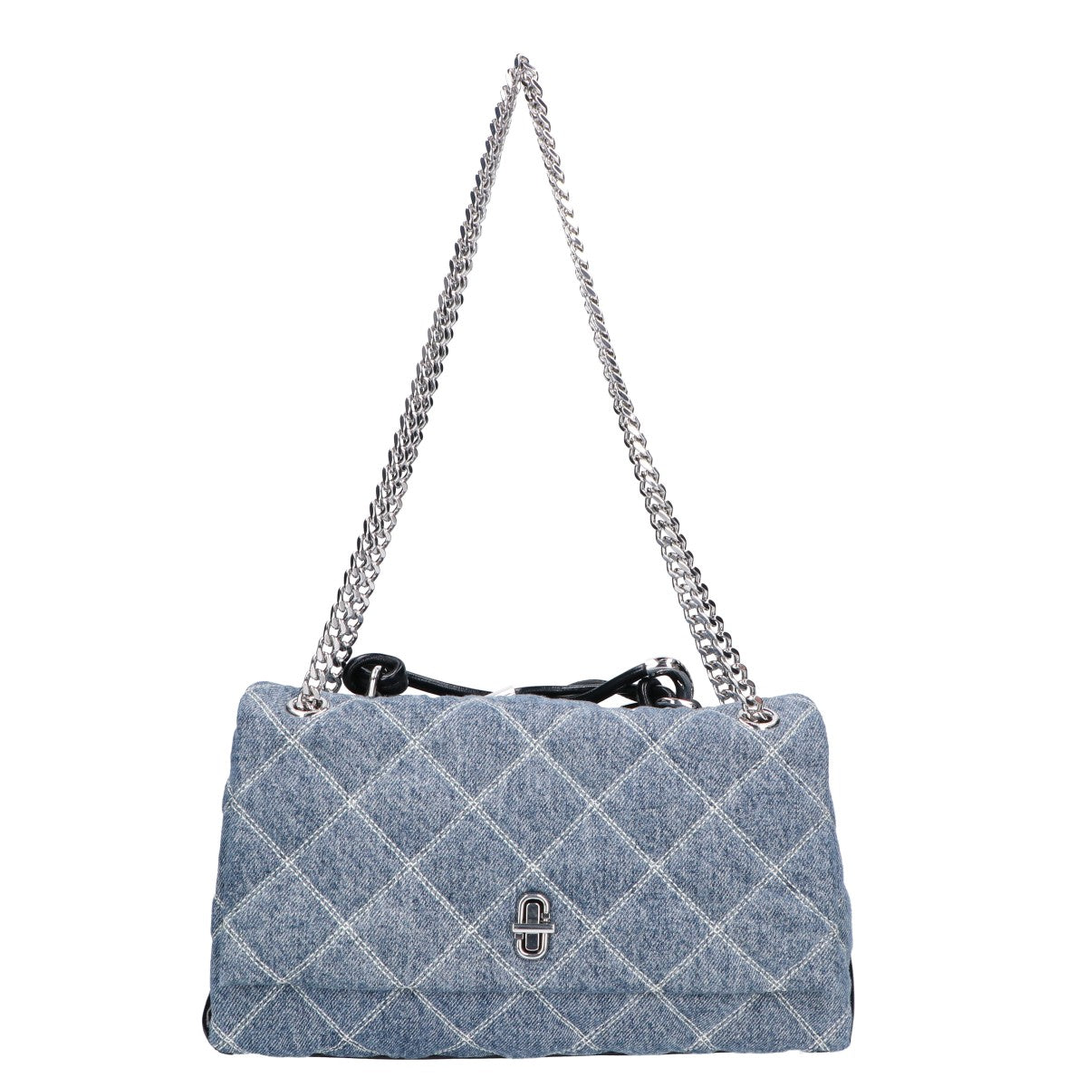 MARC JACOBS マーク ジェイコブス 【美品】25SS 2P5HCR019H03 416 ザ キルテッド デニム デュアル バッグ チェーン ショルダーバッグ