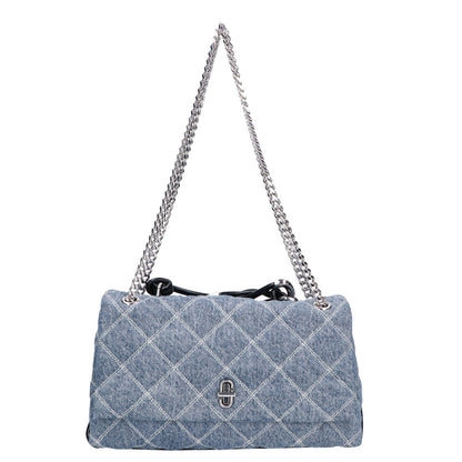 MARC JACOBS マーク ジェイコブス 【美品】25SS 2P5HCR019H03 416 ザ キルテッド デニム デュアル バッグ チェーン ショルダーバッグ
