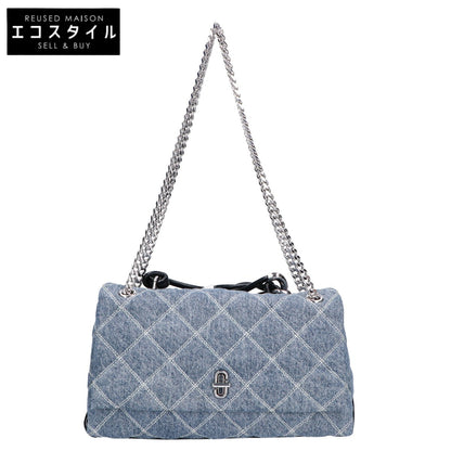 MARC JACOBS マーク ジェイコブス 【美品】25SS 2P5HCR019H03 416 ザ キルテッド デニム デュアル バッグ チェーン ショルダーバッグ
