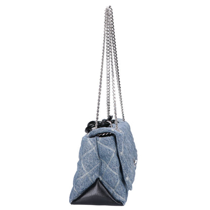 MARC JACOBS マーク ジェイコブス 【美品】25SS 2P5HCR019H03 416 ザ キルテッド デニム デュアル バッグ チェーン ショルダーバッグ
