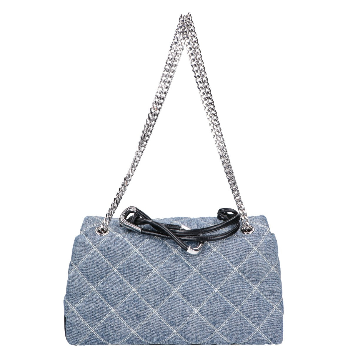 MARC JACOBS マーク ジェイコブス 【美品】25SS 2P5HCR019H03 416 ザ キルテッド デニム デュアル バッグ チェーン ショルダーバッグ