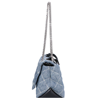 MARC JACOBS マーク ジェイコブス 【美品】25SS 2P5HCR019H03 416 ザ キルテッド デニム デュアル バッグ チェーン ショルダーバッグ