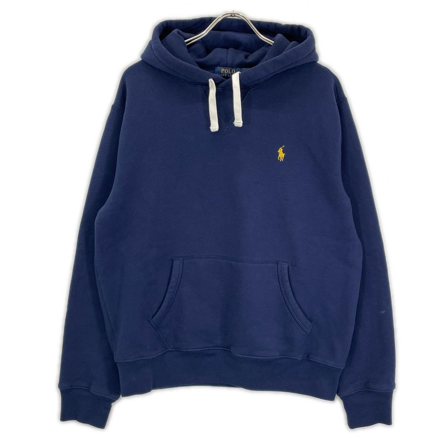 POLObyRalphLauren ポロラルフローレン ネイビー コットン プルオーバー フーディー トップス
