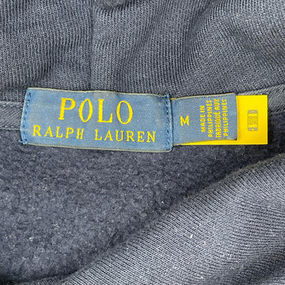 POLObyRalphLauren ポロラルフローレン ネイビー コットン プルオーバー フーディー トップス