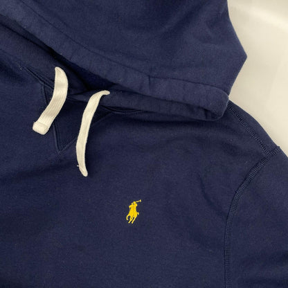POLObyRalphLauren ポロラルフローレン ネイビー コットン プルオーバー フーディー トップス