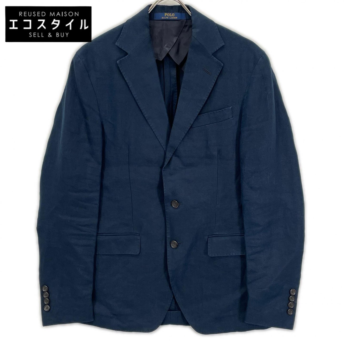 POLObyRalphLauren ポロラルフローレン インディゴ リネン ブレザー ジャケット ジャケット