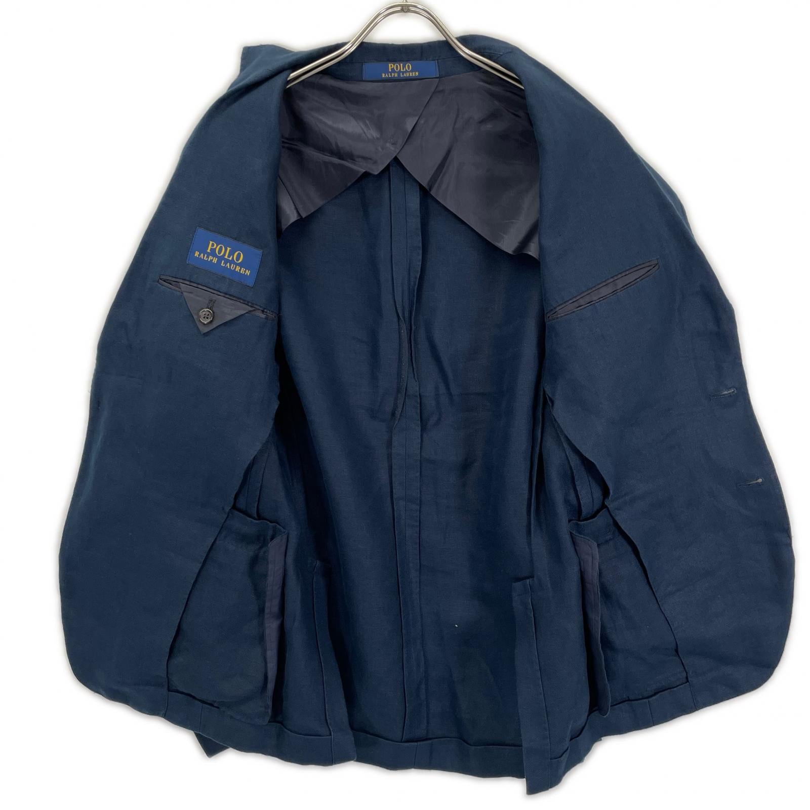 POLObyRalphLauren ポロラルフローレン インディゴ リネン ブレザー ジャケット ジャケット