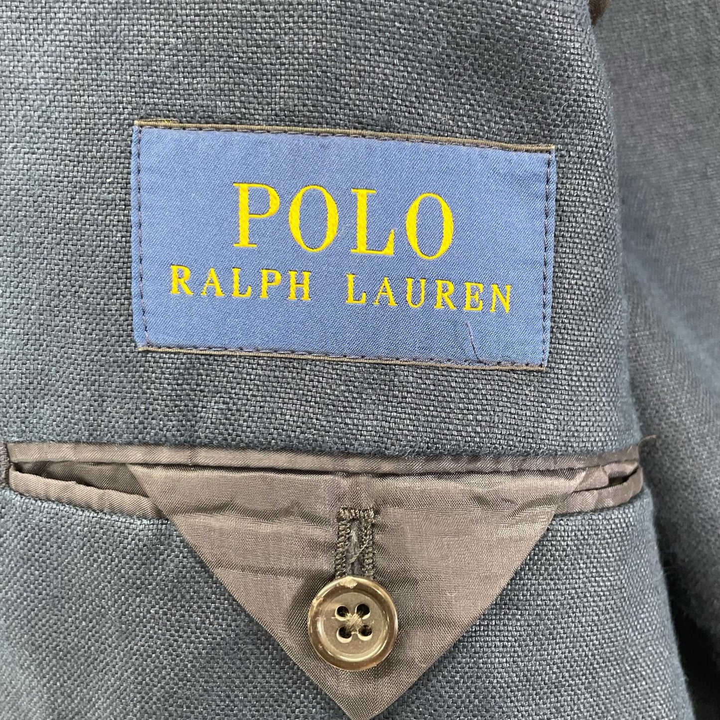 POLObyRalphLauren ポロラルフローレン インディゴ リネン ブレザー ジャケット ジャケット