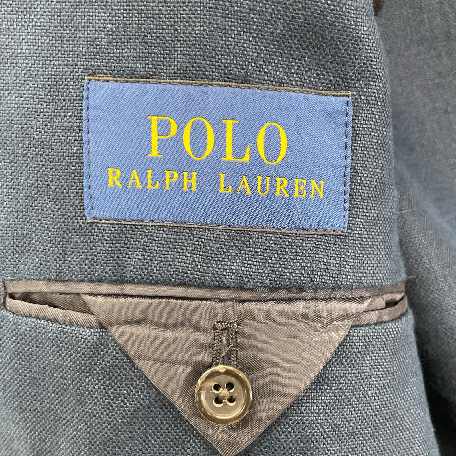 POLObyRalphLauren ポロラルフローレン インディゴ リネン ブレザー ジャケット ジャケット