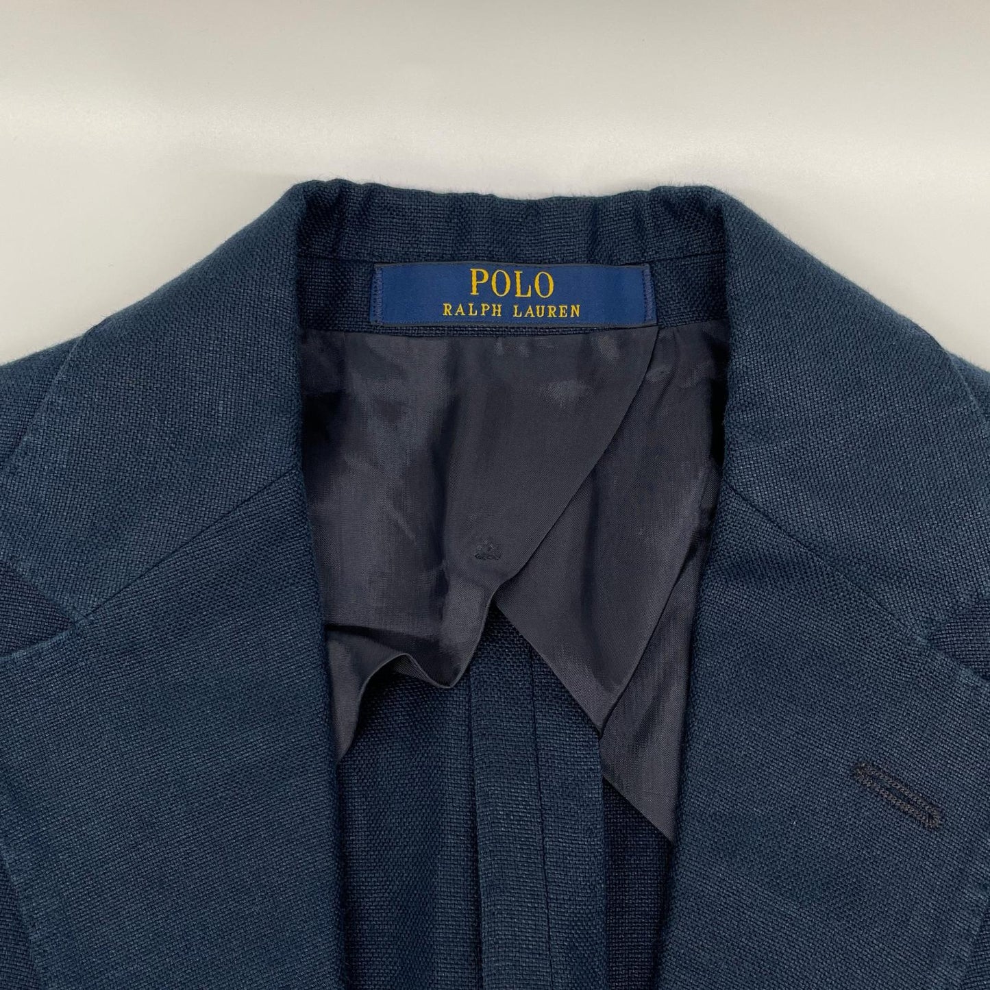 POLObyRalphLauren ポロラルフローレン インディゴ リネン ブレザー ジャケット ジャケット