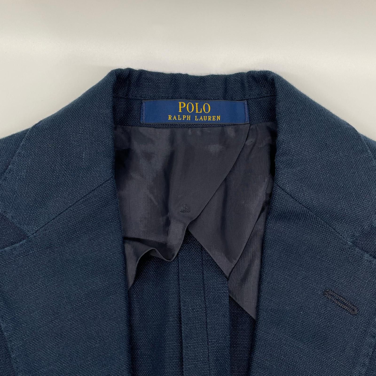 POLObyRalphLauren ポロラルフローレン インディゴ リネン ブレザー ジャケット ジャケット