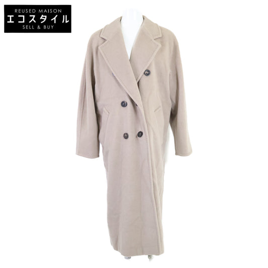 Max Mara マックスマーラ 101801 ヴァージンウールｘカシミヤ ダブルブレスト アイコン コート