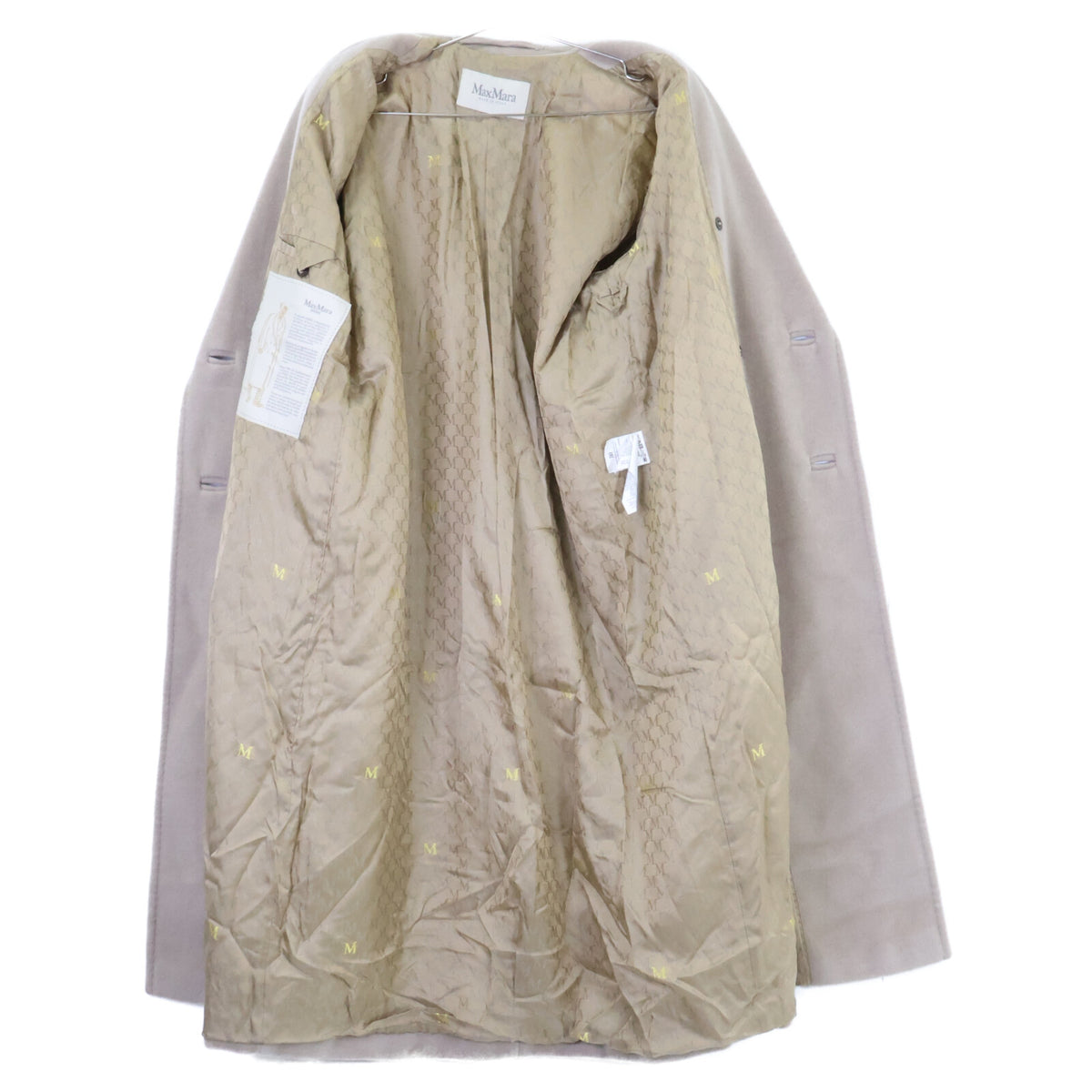 Max Mara マックスマーラ 101801 ヴァージンウールｘカシミヤ ダブルブレスト アイコン コート