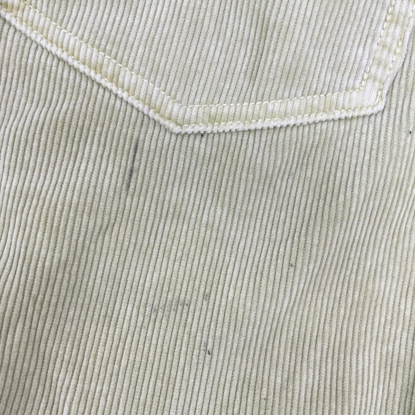AURALEE オーラリー A25AP04FC 25AW DUSTY LIME/ダスティーライム PIGMENT DYED FINX CORDUROY WIDE 5P PANTS コーデュロイパンツ ボトムス