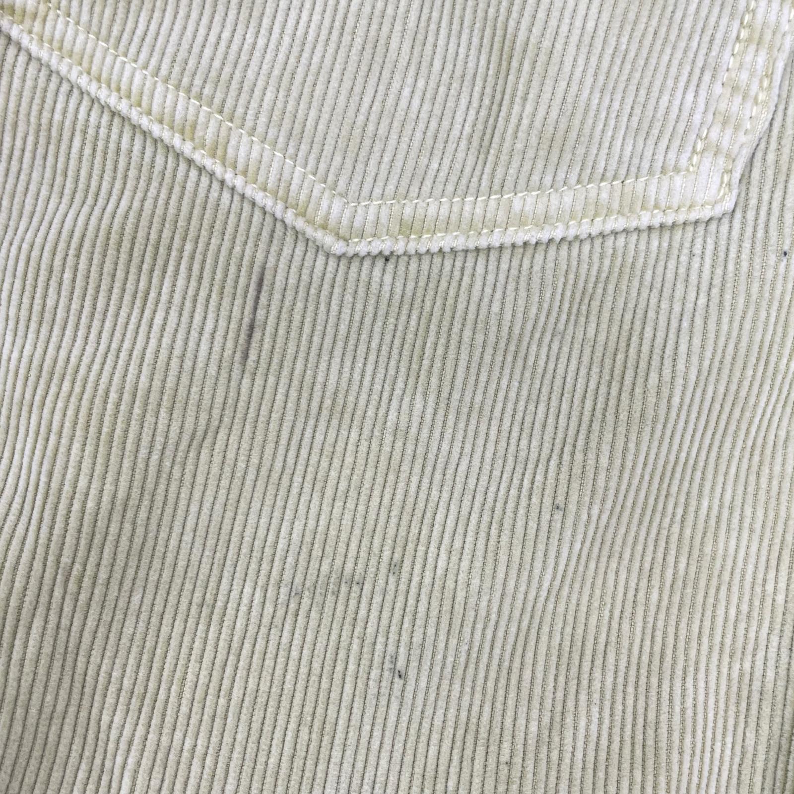 AURALEE オーラリー A25AP04FC 25AW DUSTY LIME/ダスティーライム PIGMENT DYED FINX CORDUROY WIDE 5P PANTS コーデュロイパンツ ボトムス