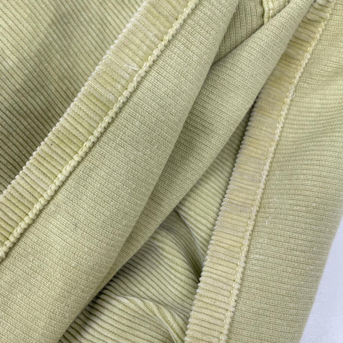 AURALEE オーラリー A25AP04FC 25AW DUSTY LIME/ダスティーライム PIGMENT DYED FINX CORDUROY WIDE 5P PANTS コーデュロイパンツ ボトムス