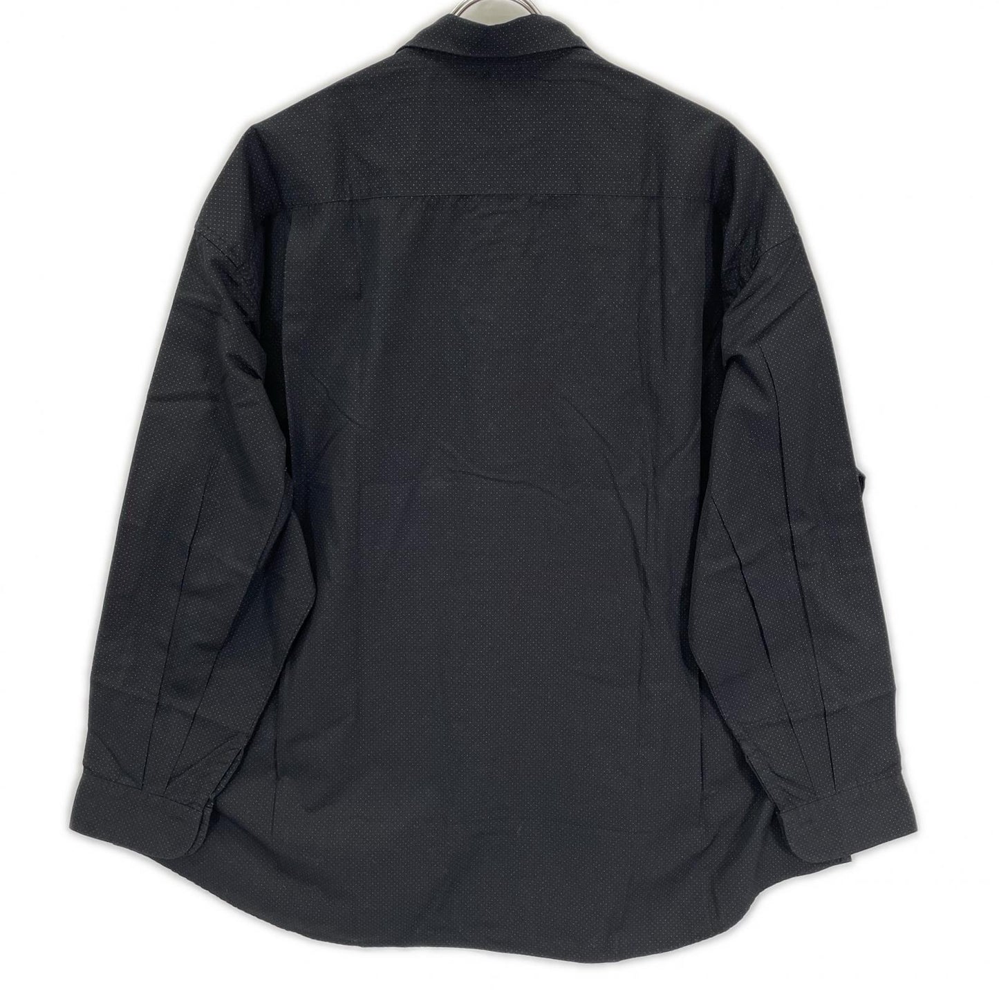Porter Classic ポータークラシック ブラック NEW ARTIST SMALL DOT SHIRT ニューアーティストスモールドットシャツ トップス