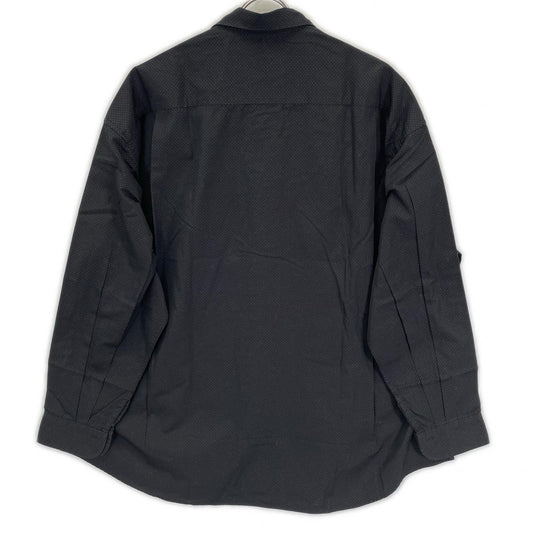 Porter Classic ポータークラシック ブラック NEW ARTIST SMALL DOT SHIRT ニューアーティストスモールドットシャツ トップス