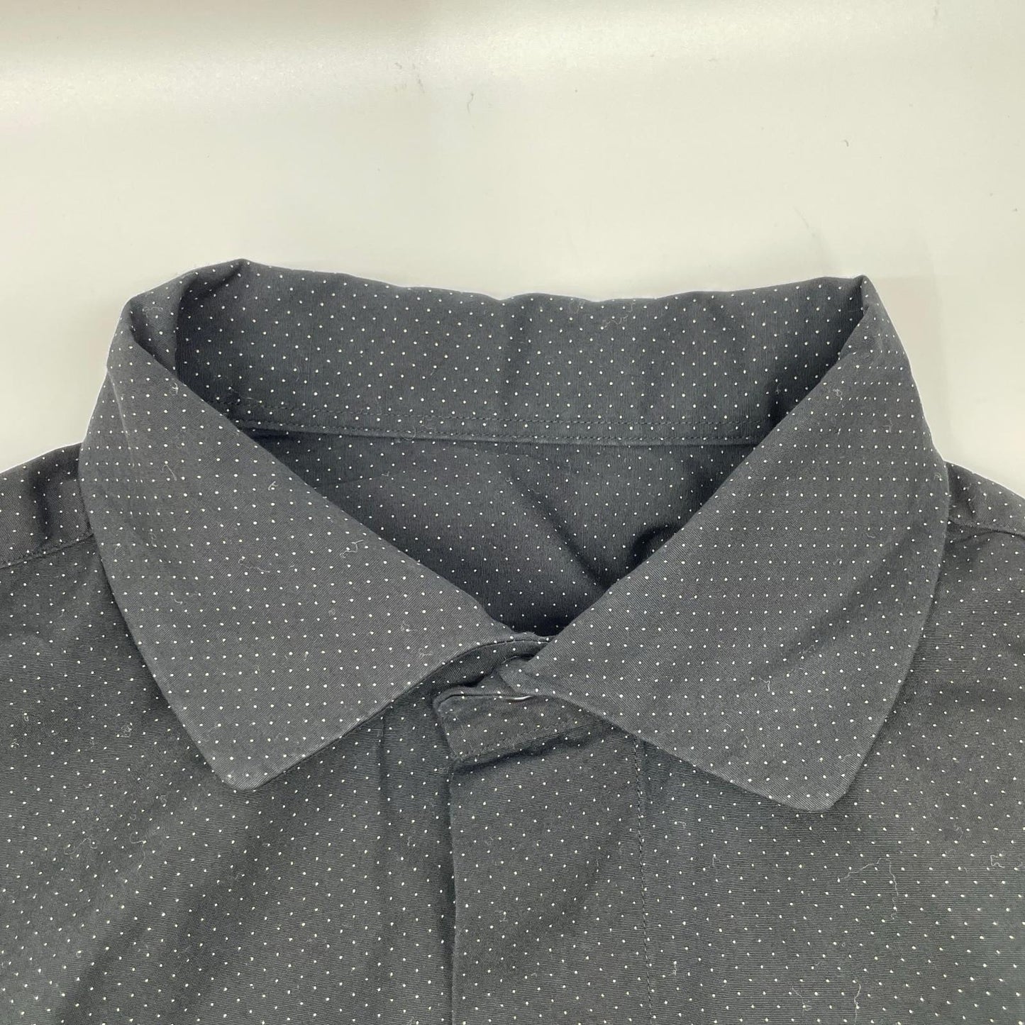 Porter Classic ポータークラシック ブラック NEW ARTIST SMALL DOT SHIRT ニューアーティストスモールドットシャツ トップス
