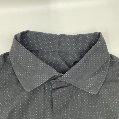 Porter Classic ポータークラシック ブラック NEW ARTIST SMALL DOT SHIRT ニューアーティストスモールドットシャツ トップス
