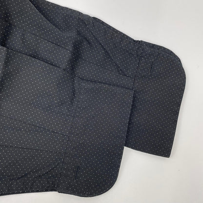 Porter Classic ポータークラシック ブラック NEW ARTIST SMALL DOT SHIRT ニューアーティストスモールドットシャツ トップス