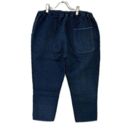 Porter Classic ポータークラシック インディゴ 刺し子 NEW SASIKO CROPPED PANTS/ニュー刺し子クロップドパンツ ボトムス