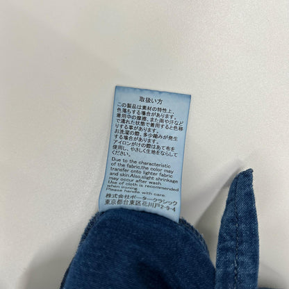 Porter Classic ポータークラシック インディゴ 刺し子 NEW SASIKO CROPPED PANTS/ニュー刺し子クロップドパンツ ボトムス