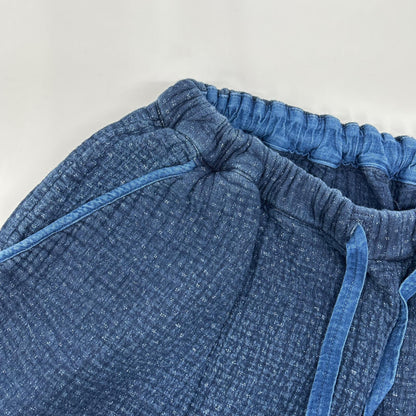 Porter Classic ポータークラシック インディゴ 刺し子 NEW SASIKO CROPPED PANTS/ニュー刺し子クロップドパンツ ボトムス