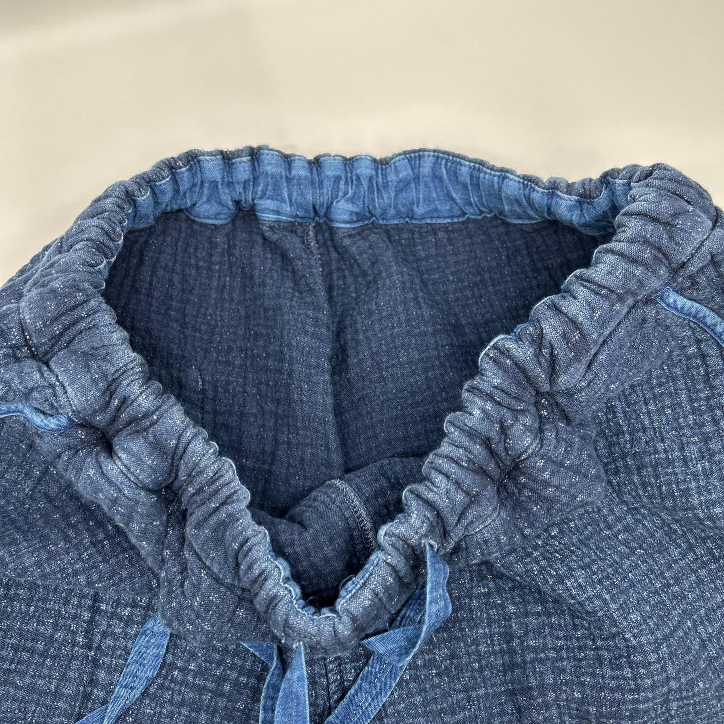 Porter Classic ポータークラシック インディゴ 刺し子 NEW SASIKO CROPPED PANTS/ニュー刺し子クロップドパンツ ボトムス