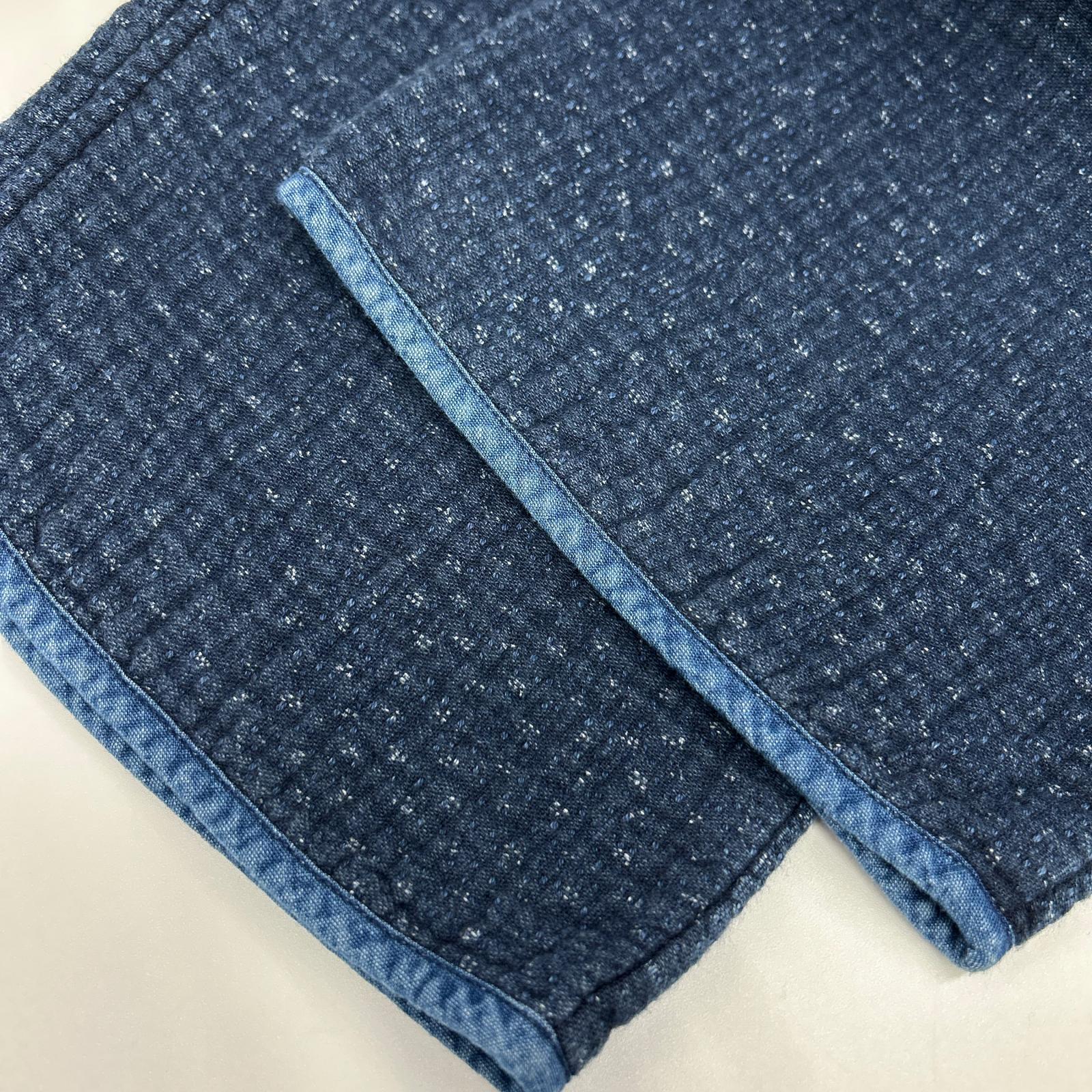 Porter Classic ポータークラシック インディゴ 刺し子 NEW SASIKO CROPPED PANTS/ニュー刺し子クロップドパンツ ボトムス