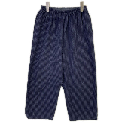 Porter Classic ポータークラシック PC-047-2652 ネイビー ストライプ KASURI STRIPE ORIGINAL PEACE PANTS ボトムス