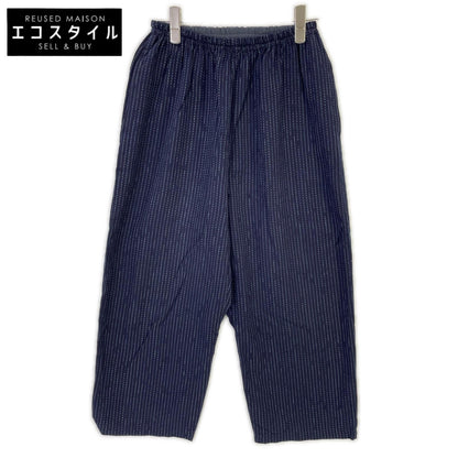 Porter Classic ポータークラシック PC-047-2652 ネイビー ストライプ KASURI STRIPE ORIGINAL PEACE PANTS ボトムス
