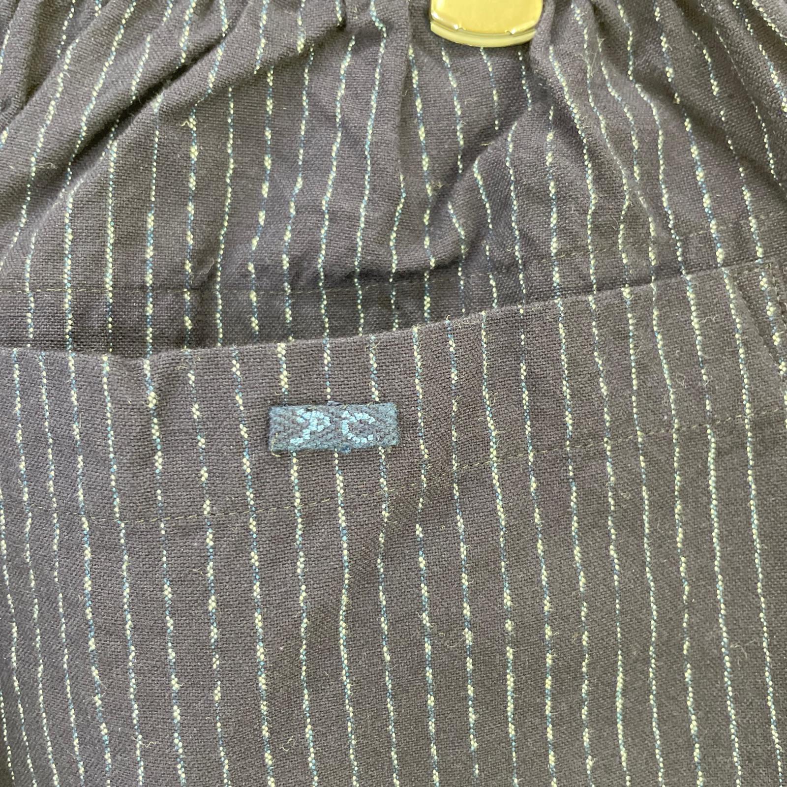Porter Classic ポータークラシック PC-047-2652 ネイビー ストライプ KASURI STRIPE ORIGINAL PEACE PANTS ボトムス