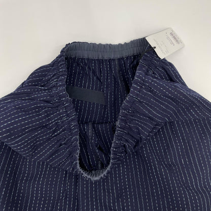 Porter Classic ポータークラシック PC-047-2652 ネイビー ストライプ KASURI STRIPE ORIGINAL PEACE PANTS ボトムス