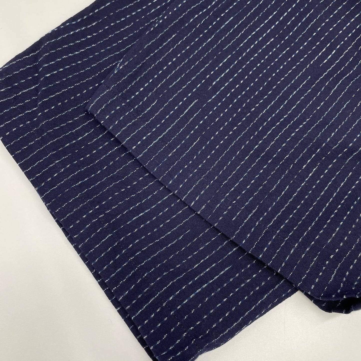 Porter Classic ポータークラシック PC-047-2652 ネイビー ストライプ KASURI STRIPE ORIGINAL PEACE PANTS ボトムス