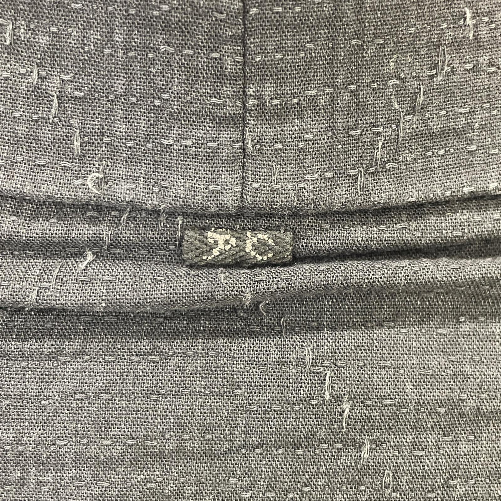 Porter Classic ポータークラシック ブラック SASHIKO STRETCH BEATNIK TURTLENECK/刺し子 ストレッチ ビートニックタートルネック トップス