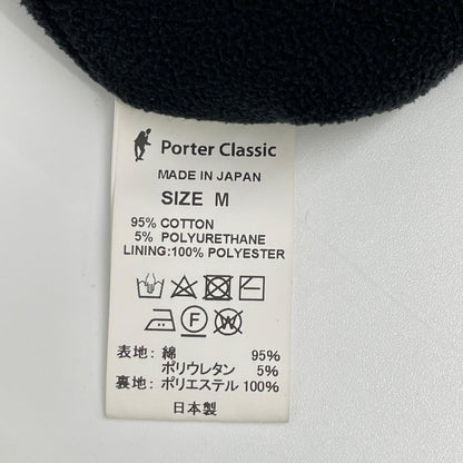 Porter Classic ポータークラシック ブラック SASHIKO STRETCH BEATNIK TURTLENECK/刺し子 ストレッチ ビートニックタートルネック トップス