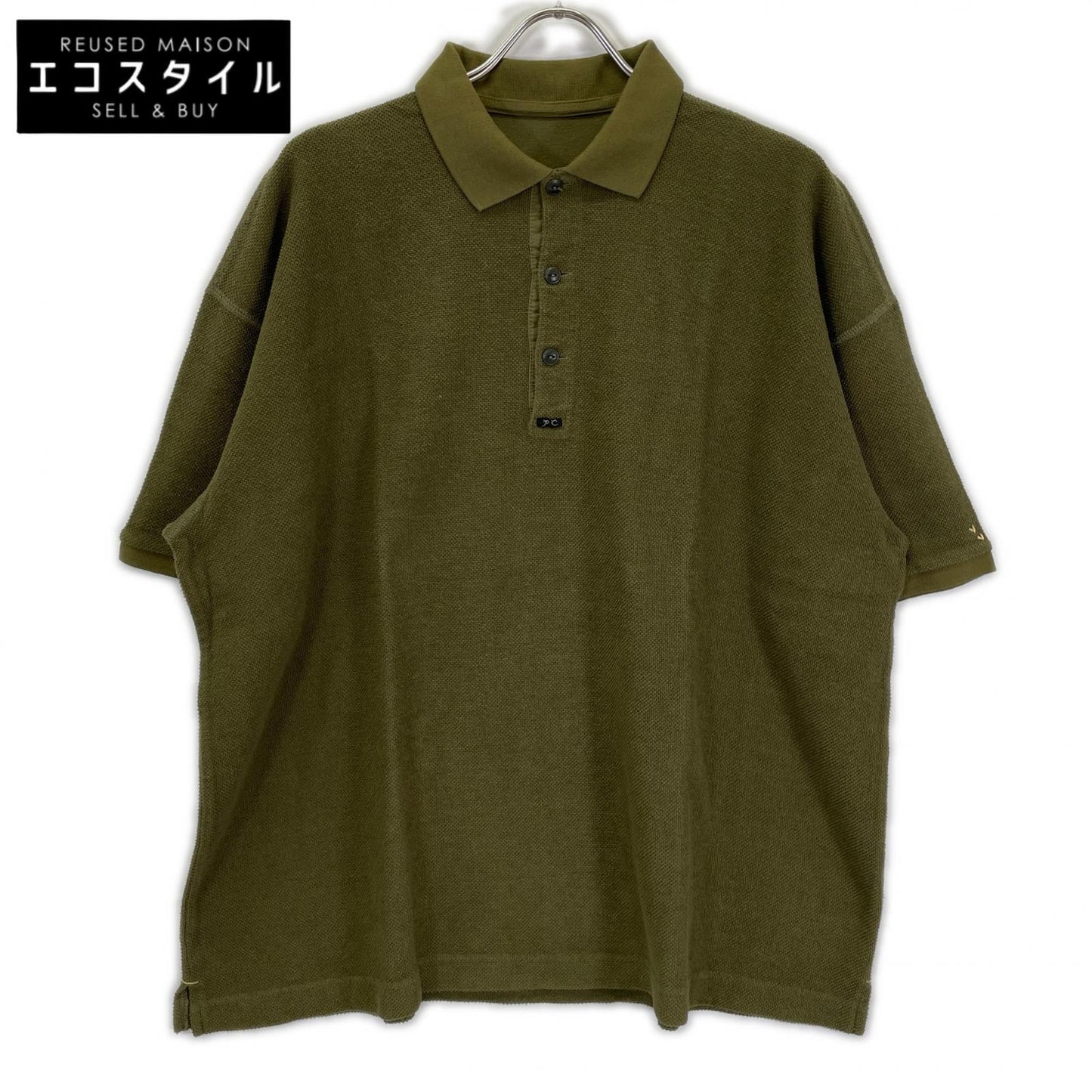 Porter Classic ポータークラシック カーキ パイル生地 SUMMER PILE STHIRT/サマーパイルシャツ トップス
