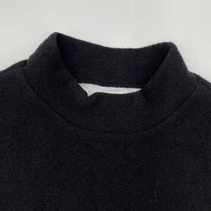 Travis Mathew トラヴィスマシュー ブラック Chest Line Mock 2 モックネック スウェット トップス