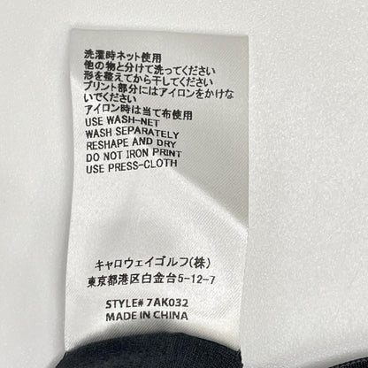 Travis Mathew トラヴィスマシュー ブラック RELAX MOCK バックプリント ロングスリーブモックネックシャツ トップス