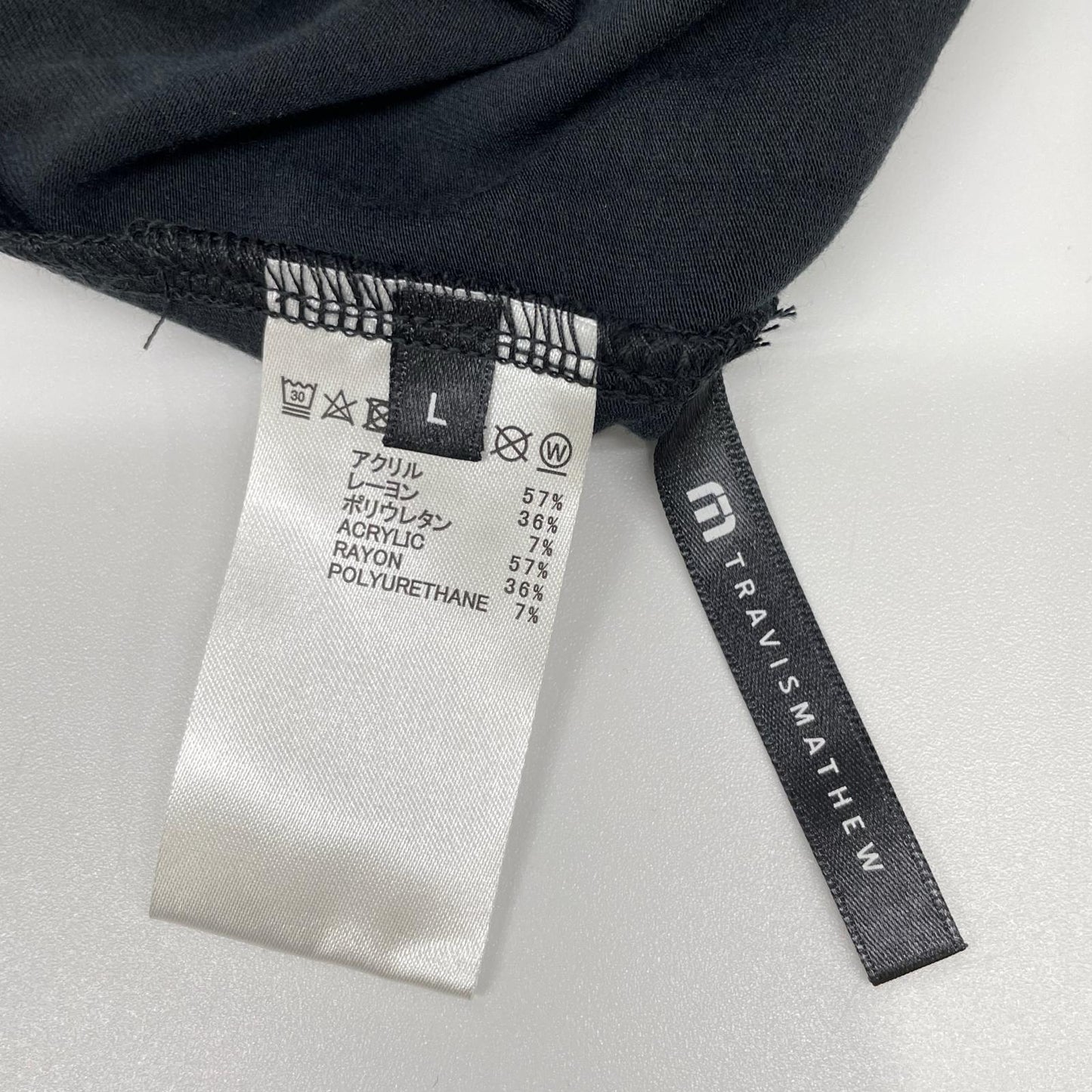 Travis Mathew トラヴィスマシュー ブラック サイドラインタートルネック トップス トップス