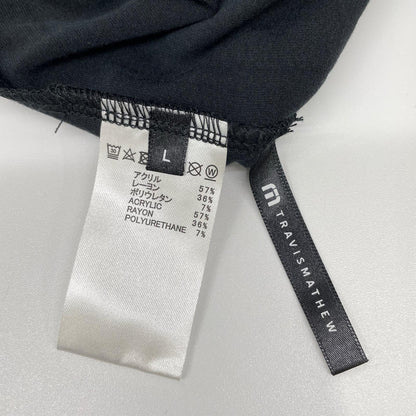 Travis Mathew トラヴィスマシュー ブラック サイドラインタートルネック トップス トップス