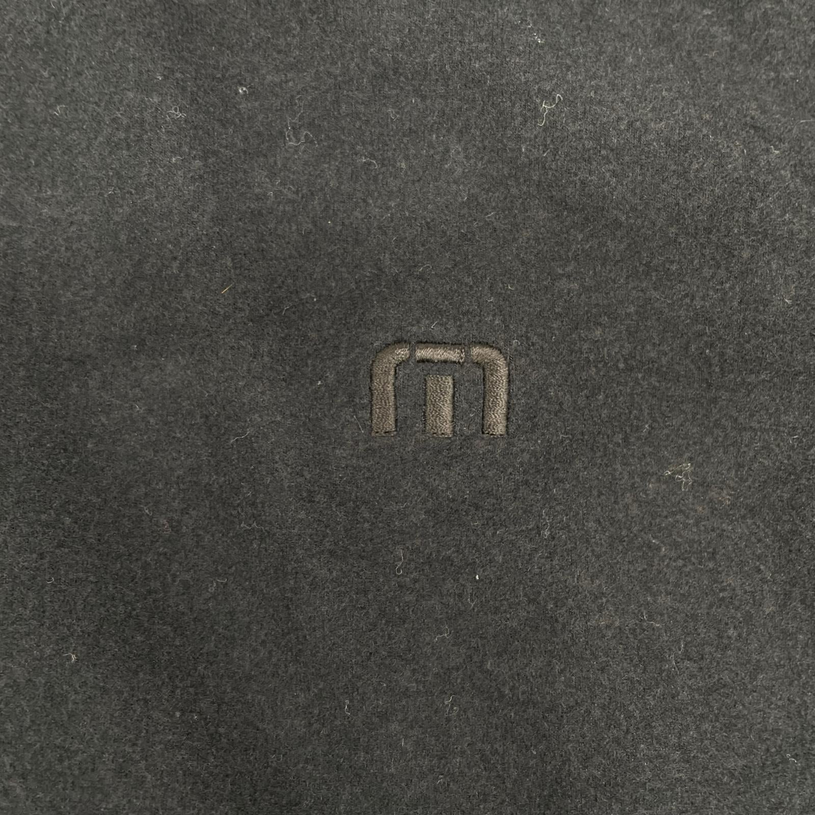 Travis Mathew トラヴィスマシュー ブラック サイドラインタートルネック トップス トップス