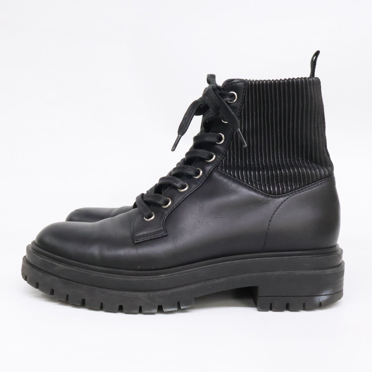 GIANVITOROSSI ジャンヴィトロッシ 73884 20887 MARTIS 20 コンバットブーツ シューズ