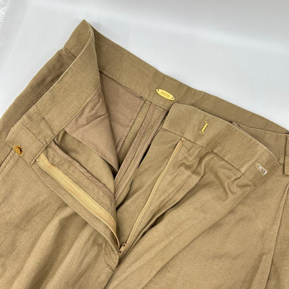 Deuxieme Classe ドゥーズィエムクラス 24SS ブラウン リネン混 Glowlino WRAP パンツ ボトムス