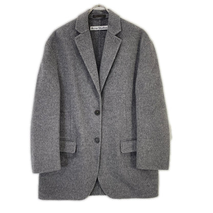 ACNE STUDIOS アクネ ストゥディオズ FN-WN-OUTW000414 21SS グレー Wool chester coat ウールチェスターコート コート