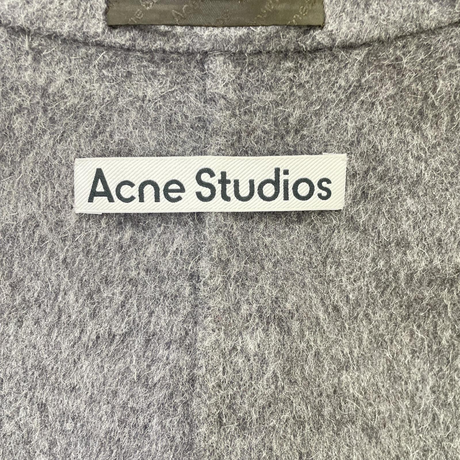 ACNE STUDIOS アクネ ストゥディオズ FN-WN-OUTW000414 21SS グレー Wool chester coat ウールチェスターコート コート